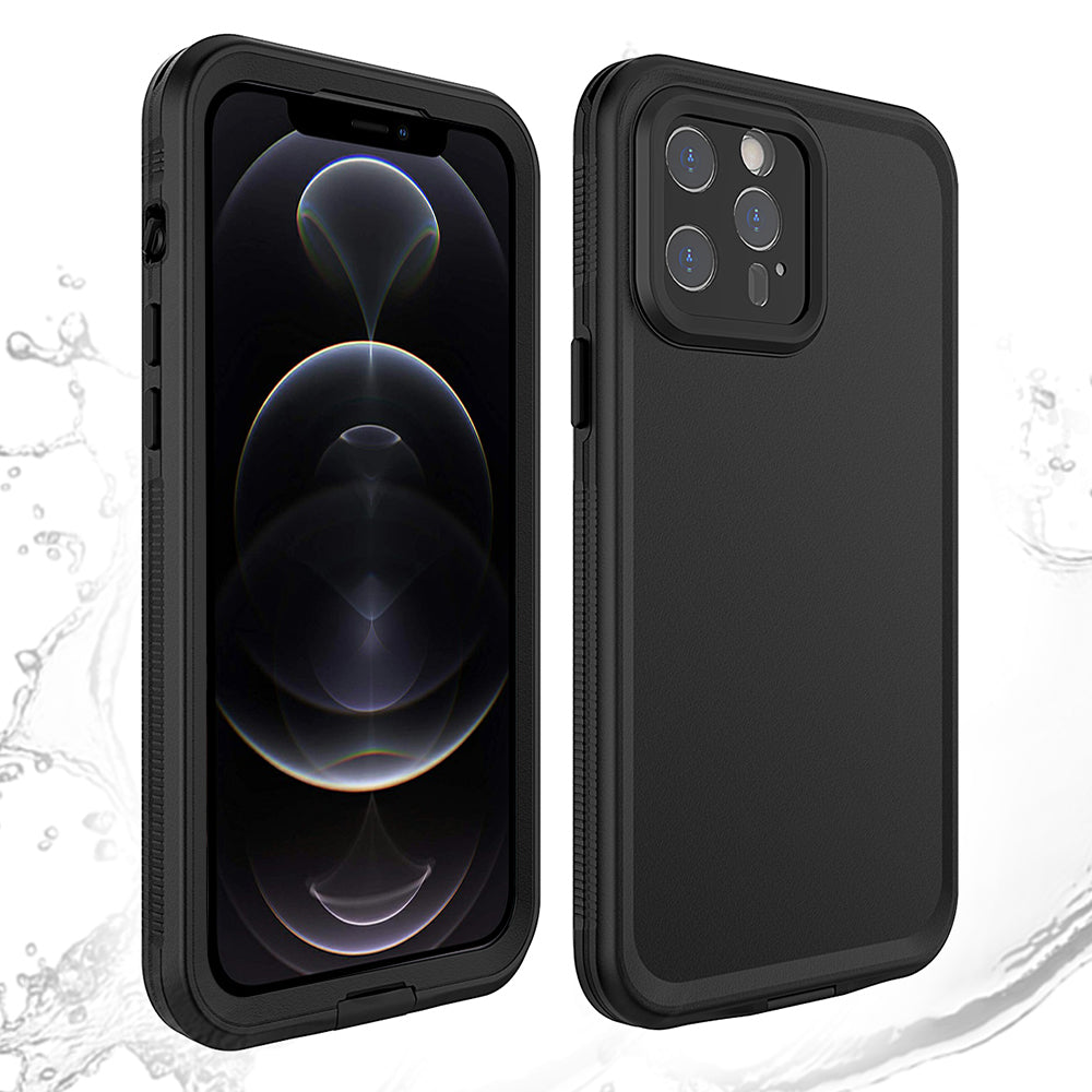 IP68 Waterproof Cover for iPhone 12 Pro Max 6.7 inch TPU PC PET Anti-Drop Underwater Diving Phone Case IP68 Waterproof Cover for iPhone 12 Pro Max 6.7 inch TPU PC PET Anti-Drop Underwater Diving Phone Case